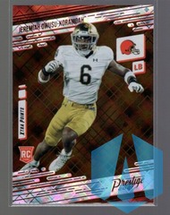 2021 Panini Prestige Xtra Points Diamond #249 Jeremiah Owusu-Koramoah RC